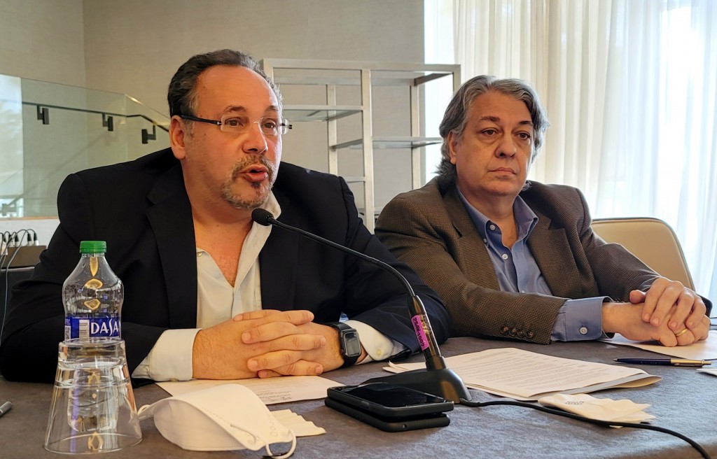 Luigi Miglietti y Gustavo Sanson